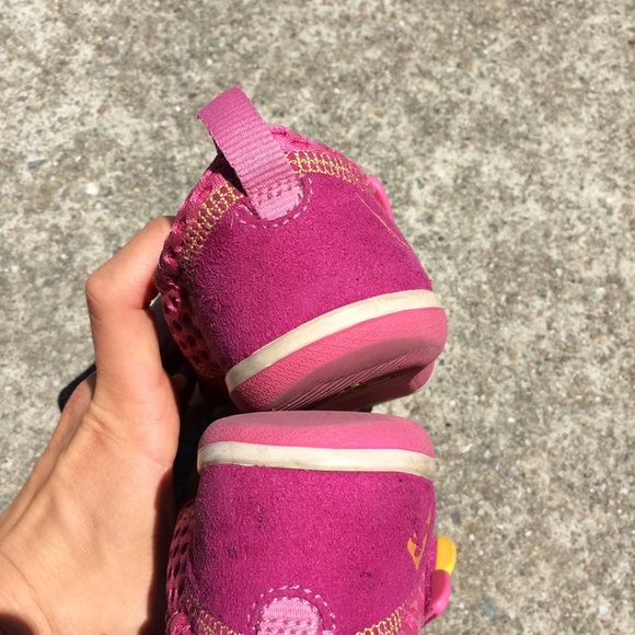 PLAE Hot Pink Mesh Sneaker T11.5 - Picture 7 of 8